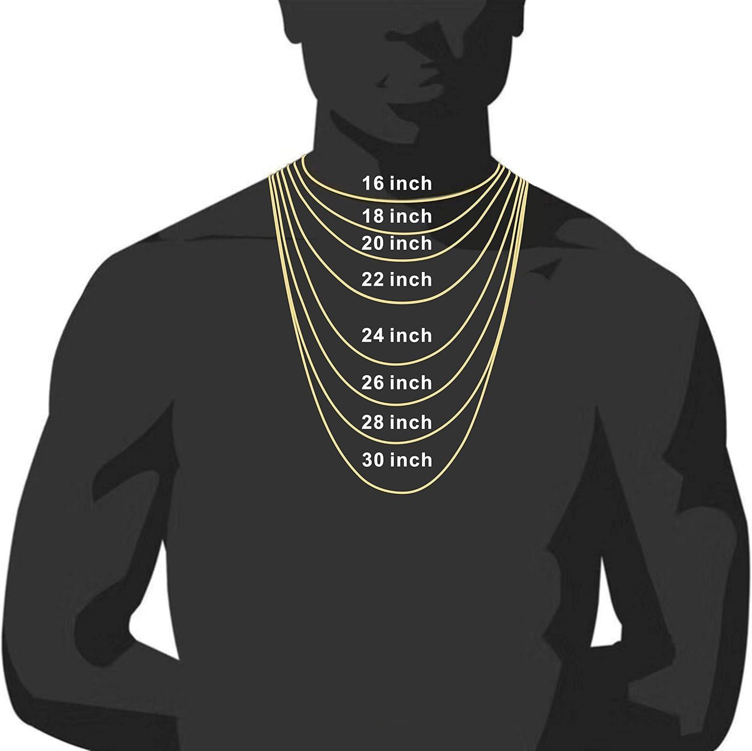 imageTOPGRILLZ 20mm 6 Times 14K Gold Plated Iced Out Lab Diamond Miami Cuban Link Chain Choker for Men with Box Clasp Hip Hoprhodiumplated
